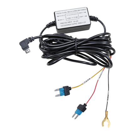 AZDome AZDome Auto Dashcam Continue Voeding Hardwire Kabel Voeding Micro USB [3.5M 12v/24v] INNPRO 4