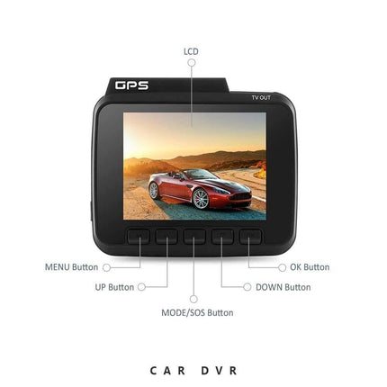 AZDome AZDome Dashcam GS63H 4K 1CH Wifi Auto Video Recorder Zwart NORGOS 5