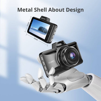 AZDome AZDome Dashcam M01 FullHD met Scherm Auto Video Recorder Zwart NORGOS 3