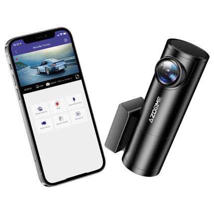 AZDome AZDome Dashcam M300 1296P Wifi Auto Video Recorder Zwart NORGOS 10