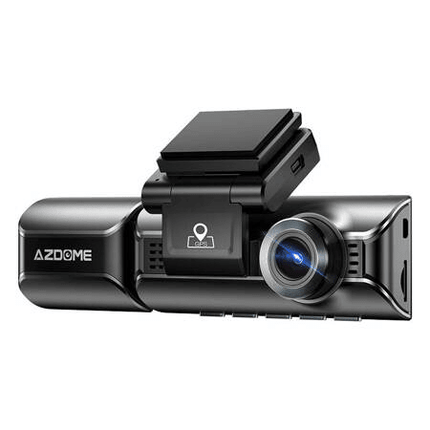 AZDome AZDome Dashcam M550 4K 1260P 3CH Wifi Auto Video Recorder met Achter Camera + Continue Voeding Zwart Combideal 4