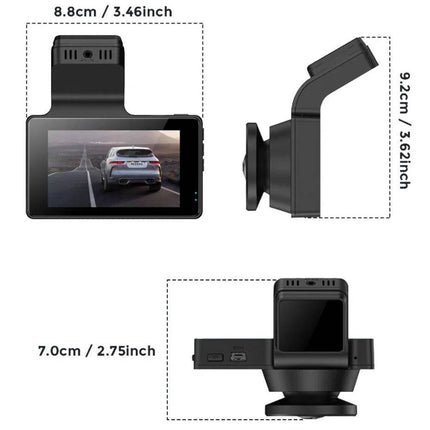 AZDome AZDome Dashcam M63 Lite True 4K Wifi Auto Video Recorder Zwart INNPRO 8
