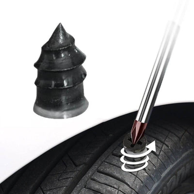 Reifenreparaturschraube Gummi - groß 3 - 5 mm (5 Stück)