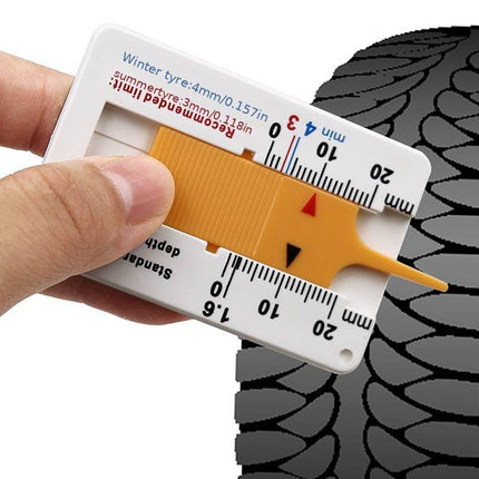 VCTparts Bandenprofielmeter Gereedschap Autoband Diepte voor Wettelijk Minimum NORGOS 1