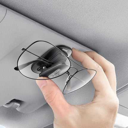 Baseus Baseus Auto Brillenhouder met Vastplakbevestiging voor Zonneklep – Zonnebril Klem 3