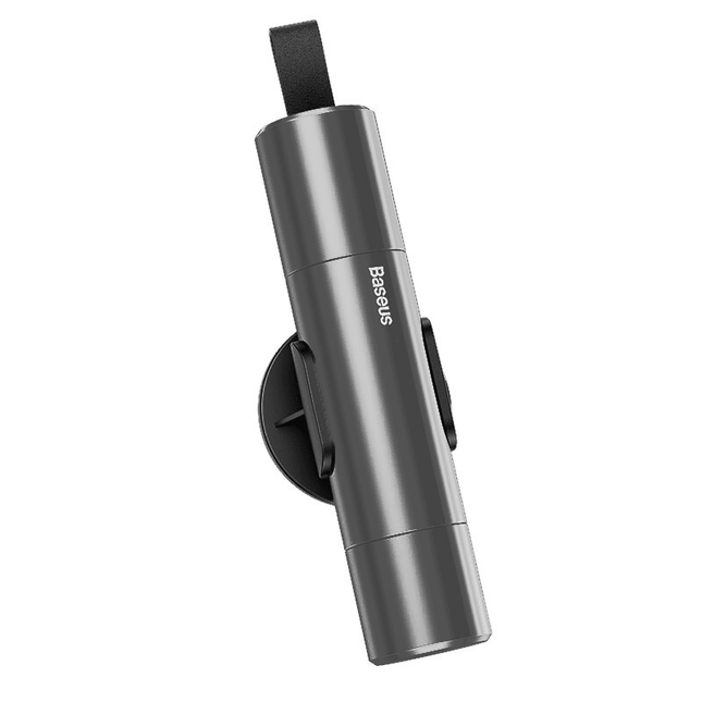 Baseus Noodhamer Raambreker en Gordelsnijder Grijs - VCTparts.nl