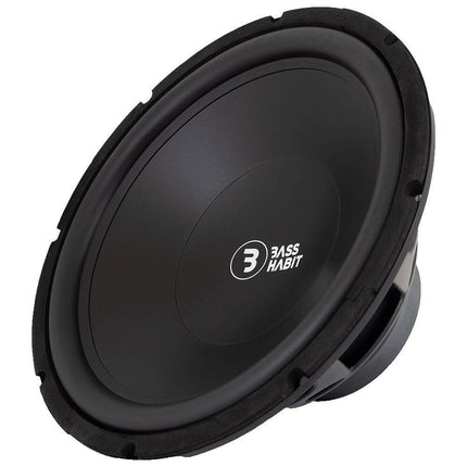 Bass Habit Bass Habit Play PLAY Level 1 15" Subwoofer 4 Ohm Audio Systeem Zwart Optimount 1