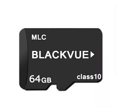 Blackvue MSD MicroSD -Karte 64 GB Dashcam K UHD Video Recorder Black