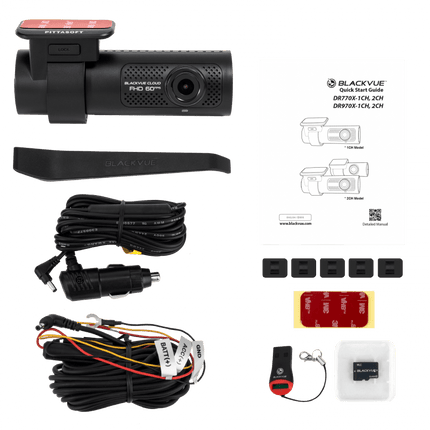 BlackVue BlackVue DR770X - 1CH Full HD Cloud Dashcam 128GB Auto Video Recorder Zwart Optimount 2