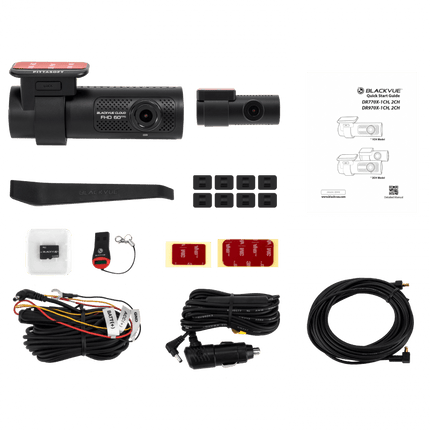 BlackVue BlackVue DR770X - 2CH IR Full HD Cloud Dashcam 256GB Auto Video Recorder Zwart Optimount 3