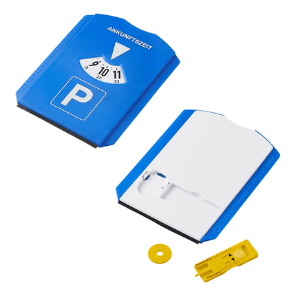 VCTparts Blauwe Parkeerschijf / Parkeerkaart - Parkeren in de blauwe zone (5 in 1) NORGOS 1