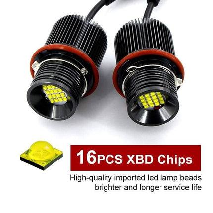 VCTparts BMW LED Angel Eyes 6500K Wit – HALO Ring Canbus Koplampen (Set) NORGOS 3