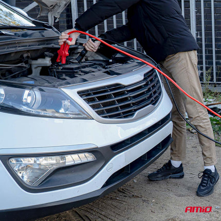 Booster Cables 350A 3.5m TÜV – Professionele Startkabels voor 12V en 24V Voertuigen - VCTparts.nl