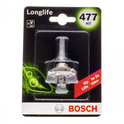 Bosch Halogen H7 Longlife White DimlichT -Scheinwerfer Original 3000k