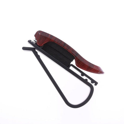 VCTparts Brillenhouder voor Auto Zonneklep – Mat Zilver/Grijs – Zonnebril Houder met Clip NORGOS 2