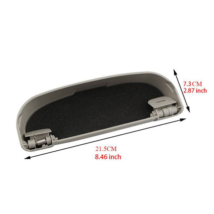 VCTparts Brillenkoker Bril Houder Opbergdoos Auto Plafond Handvat - Zwart NORGOS 8