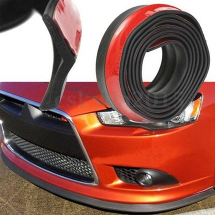 VCTparts Bumper Bescherming Lip Verlaging Strip Rubber Zwart (2.5m) NORGOS 9