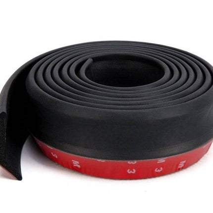 VCTparts Bumper Bescherming Lip Verlaging Strip Rubber Zwart (2.5m) NORGOS 10