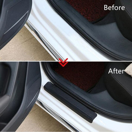 VCTparts Carbon Fiber Deur Instaplijst Sticker - Wrap Folie Kras Bescherming (Set van 4 stuks) NORGOS 6