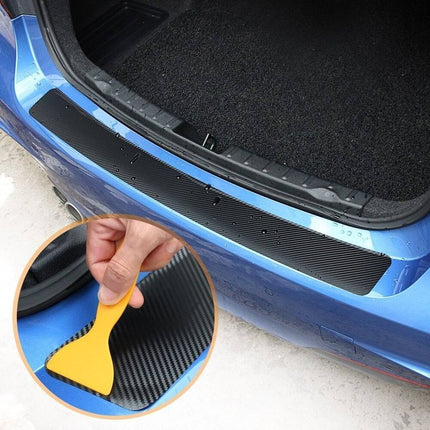 VCTparts Carbon Kofferbak Lijst Achterbumper Beschermstrip - Sticker 90cm Krasbestendig NORGOS 2
