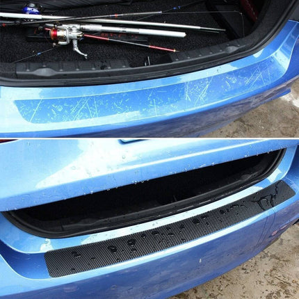 VCTparts Carbon Kofferbak Lijst Achterbumper Beschermstrip - Sticker 90cm Krasbestendig NORGOS 3