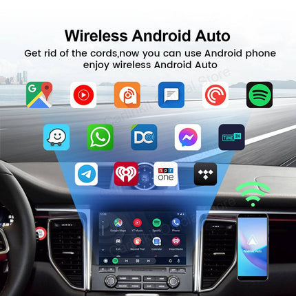 Carlinkit Carlinkit Dongle 4.0 Wireless Draadloos USB Adapter voor CarPlay & Android Auto Converteren NORGOS 2