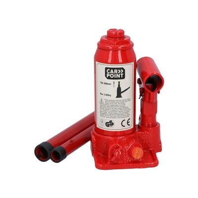 Carpoint Hydraulic Potcrick Garage Pompcick 2.000 kg Flaschenbuchse