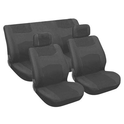Carpoint Carpoint Stoelhoesset Autostoel Bekleding 6 Delig Universeel zwart ServiceBest International 1
