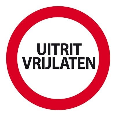 Carpoint Carpoint Uitrit Vrijlaten Bord Ø 24cm Laat Uitgang Vrij ServiceBest International 2