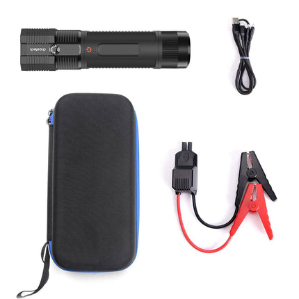 Choetech Choetech Jump Starter Powerbank 8000mAh met LED - zaklamp Zwart Hurtel 6