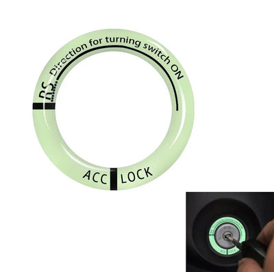 Contact Lock Ring Glühen im dunklen Fluoreszenz -ACC -Leuchten Schlüsselloch Selbstadhäsiv