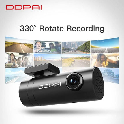 DDPAI DDPAI Dashcam 2K 1600P HD Wifi Video Recorder + Continue Voeding Zwart Combideal 4
