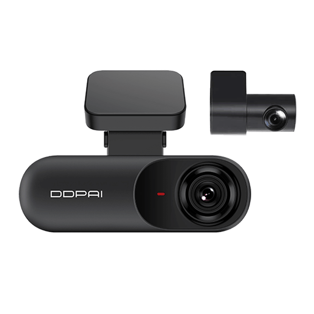 DDPAI DDPAI Mola N3 Dashcam 2K 1600P 2CH HD Wifi Video Recorder + Continue Voeding Zwart Combideal 2