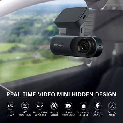 DDPAI DDPAI Mola N3 Pro GPS Dashcam 2K 1600P 2CH HD Wifi Video Recorder Zwart INNPRO 10