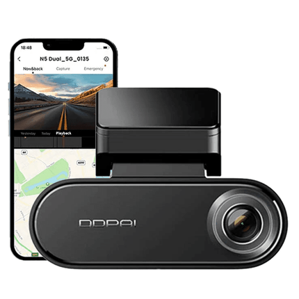 DDPAI DDPAI N5 Dual Dashcam 4K 2CH FHD Wifi Auto Video Recorder + Achter Camera Zwart INNPRO 5