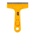 Deli Deli Basis Schraper voor Ruiten/Ramen - Stickers & Verf 145mm [Gereedschap - Tools EDL4723C] Geel INNPRO 4