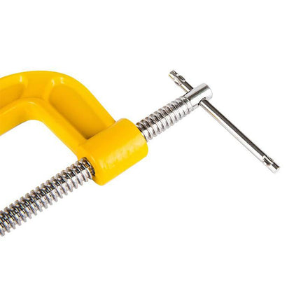 Deli G-Type Lijmklem 95mm [Gereedschap - Tools EDL-G206] (Geel) - VCTparts.nl