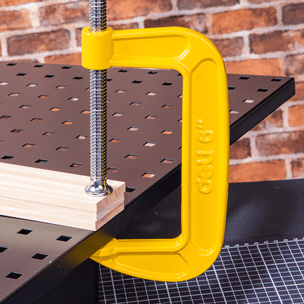 Deli G-Type Lijmklem 95mm [Gereedschap - Tools EDL-G206] (Geel) - VCTparts.nl