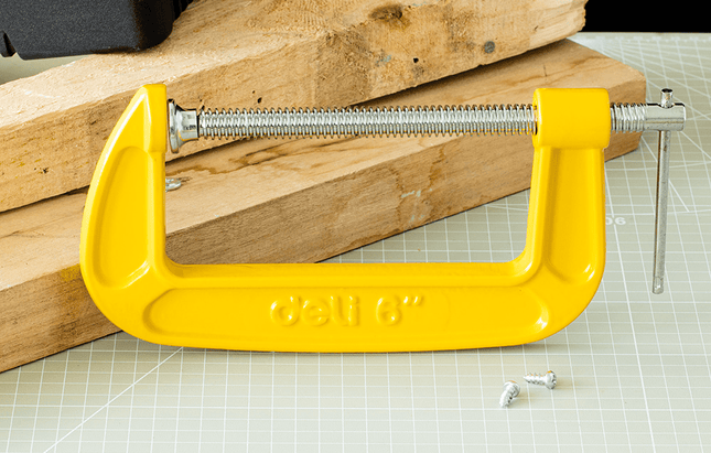 Deli G - Type Lijmklem 95mm [Gereedschap - Tools EDL - G206] (Geel) - VCTparts.nl