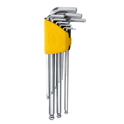 Deli -Tools Allen Key Set 1.5-10mm EDL3080 (Silber) [Tools - Deli]