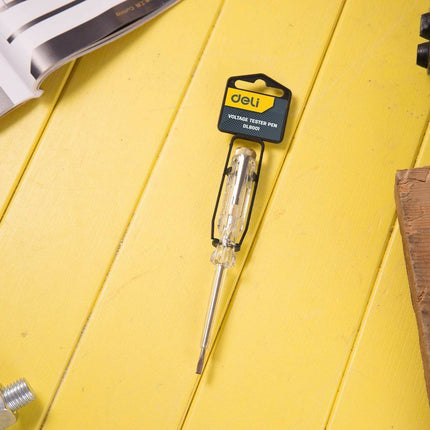 Deli Deli Tools Spanningstester 100 - 250V EDL8001 (Wit) [Gereedschappen - Deli] INNPRO 4