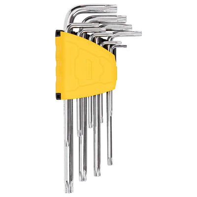 Deli -Torx Allen -Tasten 1,5-10 mm 9 Stücke [Werkzeuge - Werkzeuge EDL3091] (Silber)