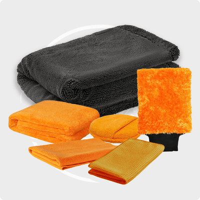 Details Combideal Auto-Reinigung absorbierender Mikrofaser-Paket 5-piefe für streifenfreies Glanz Ergebnis