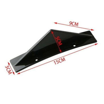 VCTparts Diffuser Haaienvin Achterbumper Spoiler Boog Zwart (set) NORGOS 2