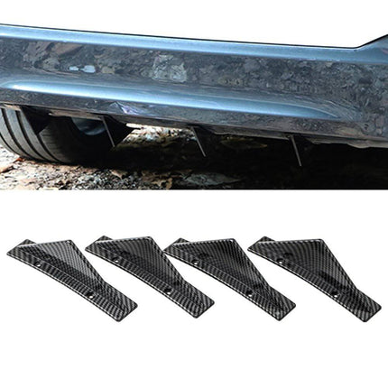 VCTparts Diffuser Haaienvin Achterbumper Spoiler Recht Carbon (set) NORGOS 3