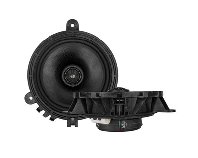 DLS Cruise CRPP-VO1.6 CX 165mm Plug and Play Koaxiallautsprecher-Set – für Volvo C30 S40 S60 S80 V40 V50 V60 V70 XC60 XC70 Audio-Upgrade