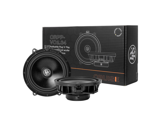 DLS DLS Cruise Volvo 165mm Plug'n'Play Mid Woofer 4 Ohm - Upgrade MET Harman Kardon/B&W Audio Optimount 1