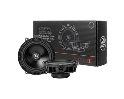 DLS Cruise Volvo 165mm Plug'nPlay Mitteltöner 8 Ohm - Upgrade ohne Harman Kardon/B&W Audio
