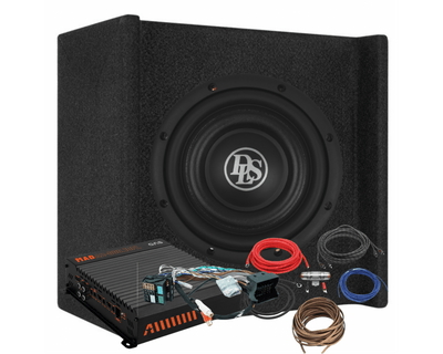 DLS-Subwoofer-Set nach Maß für VW Transporter T6 – Kraftvoller Bass unter dem Sitz