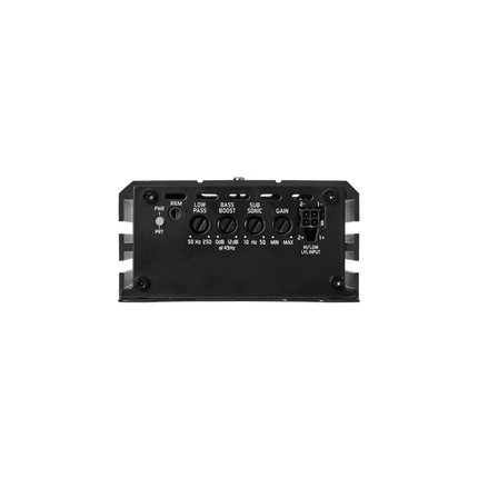 DLS DLS Performance Slim 1 Kanaals Mono Versterker 500W RMS - Compacte Class D Subwoofer Versterker voor Auto Audio Optimount 7